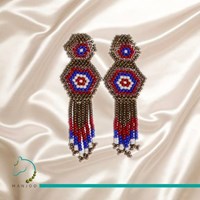  گوشواره منجوقی دست ساز 